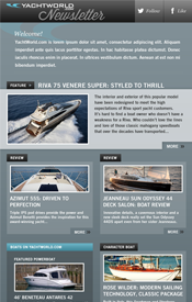 New newsletter for YachtWorld visitors